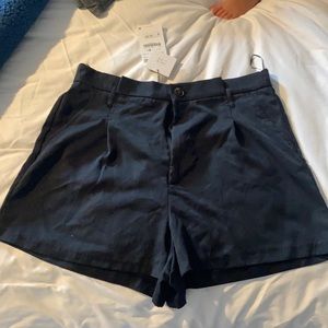Zara black shorts